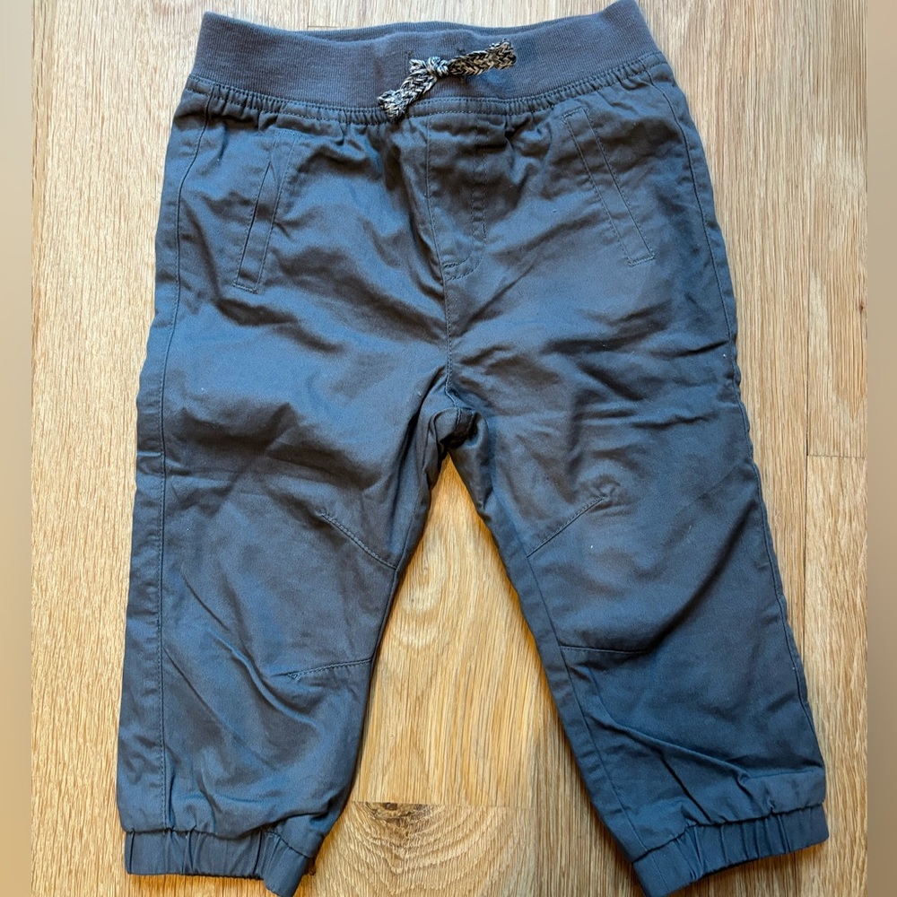 NWT 12 mo. Cat and Jack Woven Joggers